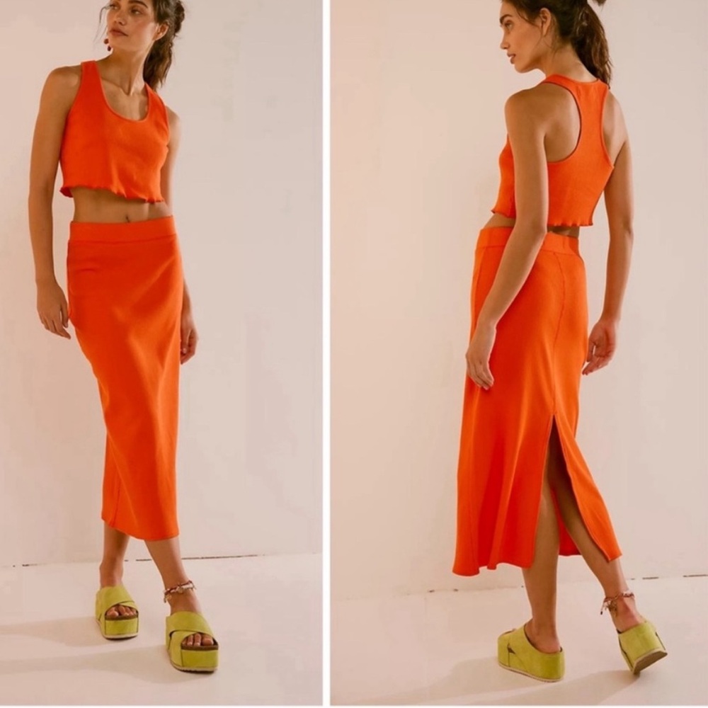 Free People Maxine Skirt Set